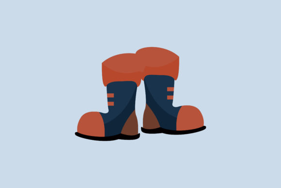 Download Christmas Nice  Santa Shoes Vector - Shoes Collection