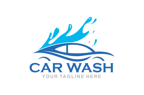 Download Flat Car Wash Logo Background. Best Logo - Flat car Collection