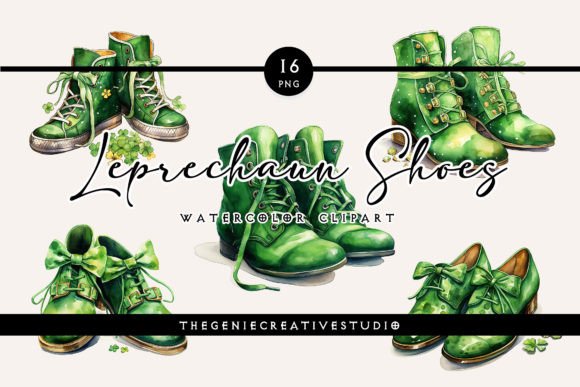 Download Watercolor Leprechaun Shoes PNG Clipart - Shoes Collection