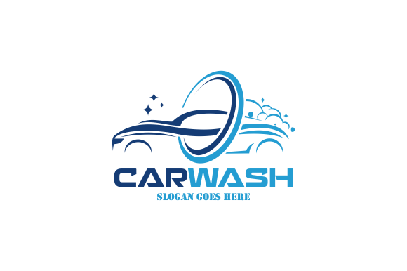 Download Flat Car Wash Logo Background. Best Logo - Flat car Collection