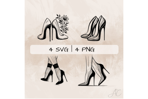 Download Heels SVG Bundle, Shoes PNG - Shoes Collection