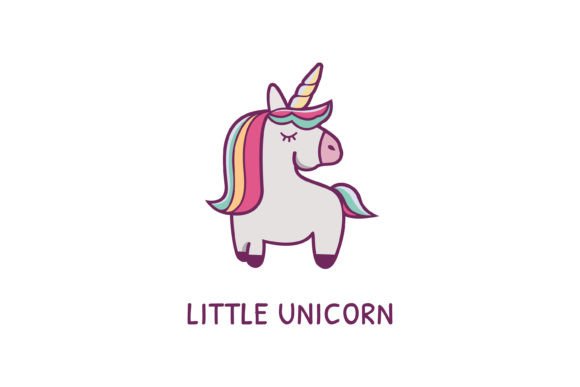 Download Little Unicorn Vector Design - Unicorn Collection