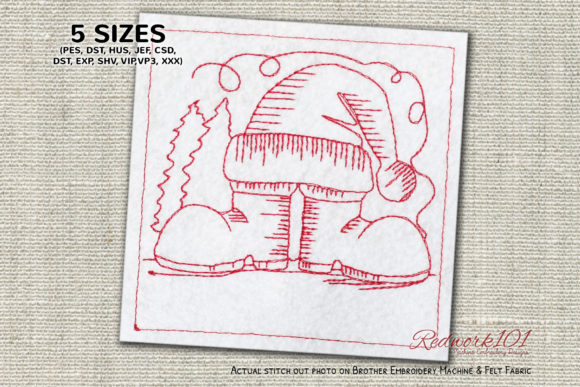 Download Christmas Shoes Lineart Design - Shoes Collection