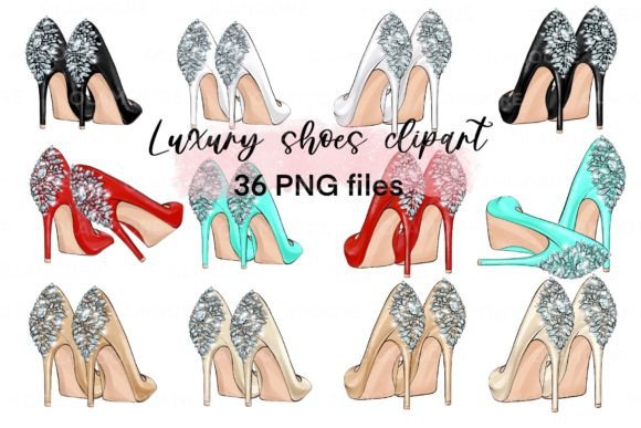 Download Rhinestones Shoes Png Clipart - Shoes Collection
